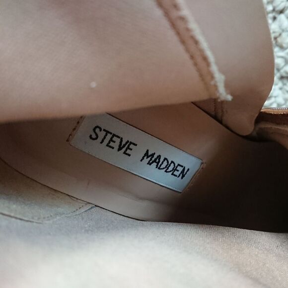Steve Madden POUT brown leather bootie size 7M - Picture 9 of 12